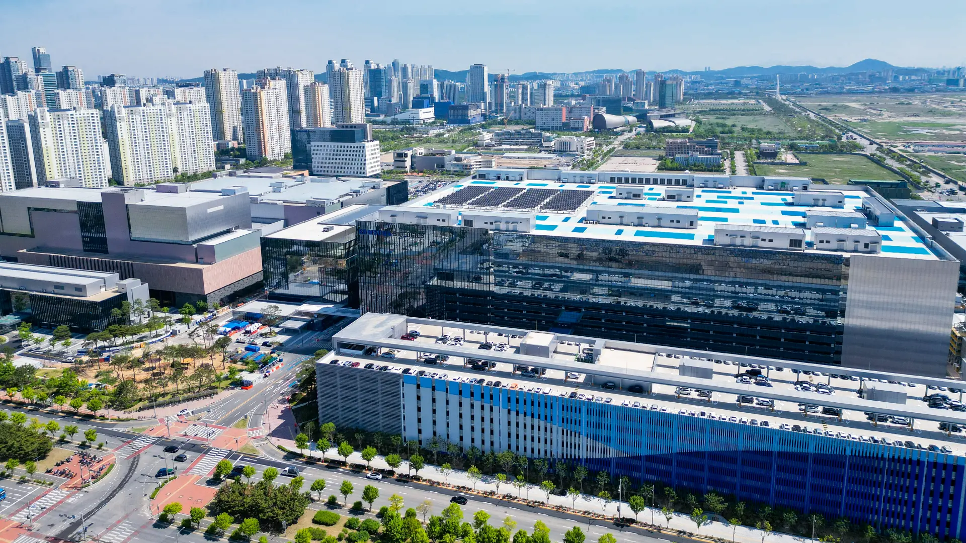 samsung biologics biocampus 1 drone